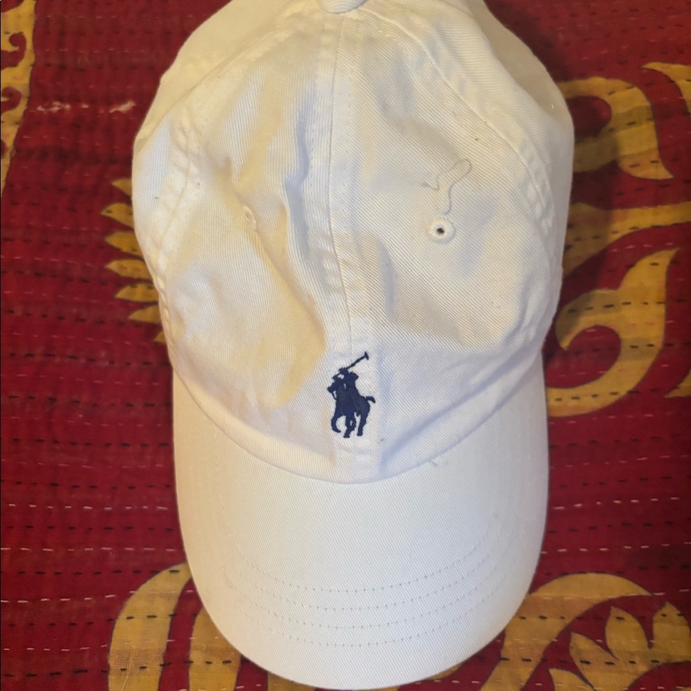 White polo hat brand new